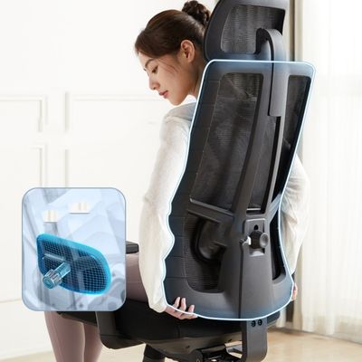 Modern Office Furniture Manager Office Executive Table and Ergonomic Mesh Office Chair