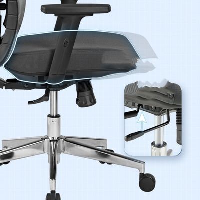 Modern Office Furniture Manager Office Executive Table and Ergonomic Mesh Office Chair