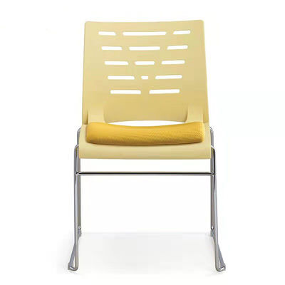 Other Metal Type Stackable Training Room Chair with Plastic Back and Seat Color Options