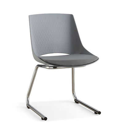 OEM ODM Office Sleigh Leg Modern Design Stackable Training Center Chairs with 0.33CBM