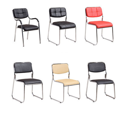 Adjustable Lifting Function Executive Office Chair with Revolving Mesh and PU Leather