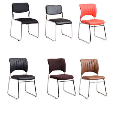 Adjustable Lifting Function Executive Office Chair with Revolving Mesh and PU Leather