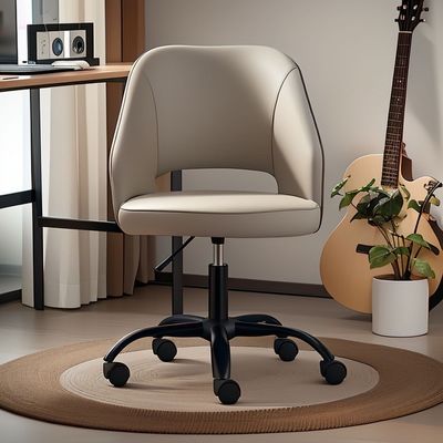 PU Leather Executive Swivel Style Ergonomic Computer Meeting Chair with Fixed Armrest