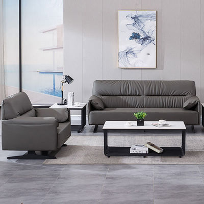 Executive Office Furniture Manufacturers Customization Three Seat Leather Sofa Sets