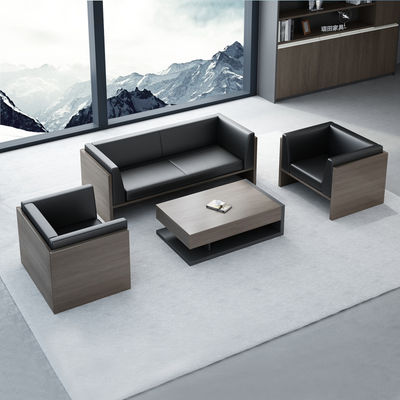 OEM 1 2 3 Seater Wooden Design Couch Sectional Modern Office Luxury Furniture Sofa Set