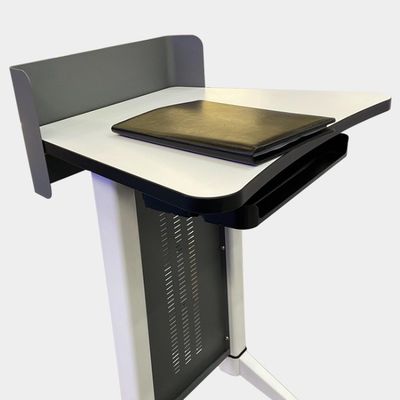 Eco-friendly Modern Design Mobile Classroom Lectern Stand for Church Speech Podium