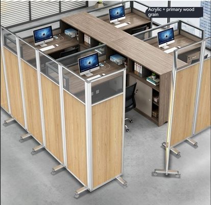 Customizable Conference Room Movable Wooden Operable Soundproof Folding Partition Walls