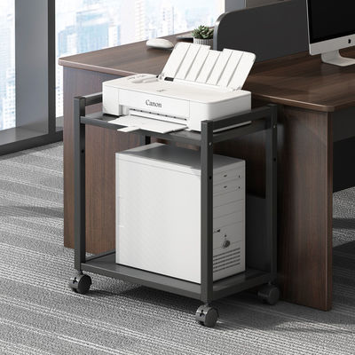Commercial Furniture 3 Tier Movable Printer Stand Multi-purpose Desk Organizer