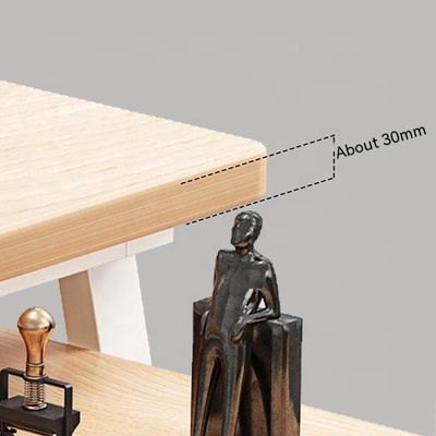 Commercial Furniture Simple Modern Wooden Office Desk and Chair with File Cabinet