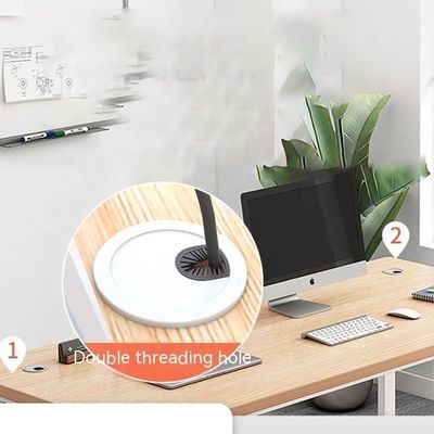 Commercial Furniture Simple Modern Wooden Office Desk and Chair with File Cabinet