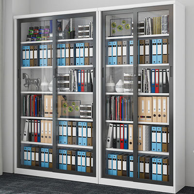 Commercial Furniture Modern Boss Cabinet Office Wooden File Combination Bookcase