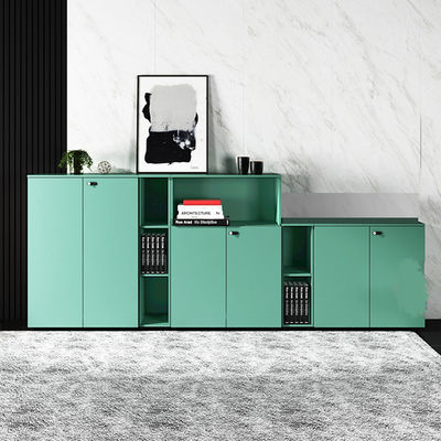 Wooden Color Code Lock File Cabinet for Modern and Functional Office Environments