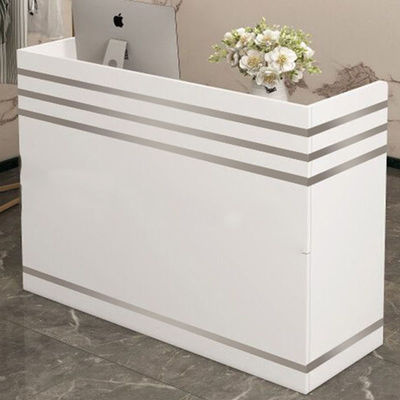 Shopping Center Usage Scenarios Simple Modern Cashier Desk for Company Reception Desk