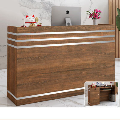Shopping Center Usage Scenarios Simple Modern Cashier Desk for Company Reception Desk