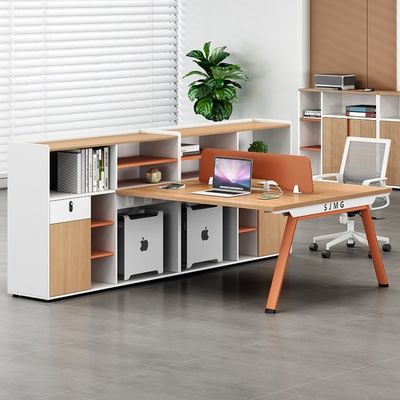 Simple Modern Staff Seat Work Table Office 6 Four 4 People Office Desk Style Modernity