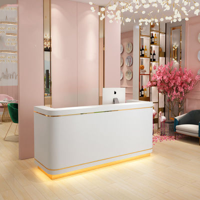 Scandinavian Clothing Store Small Counter with 10 and Simple After-Sales Support