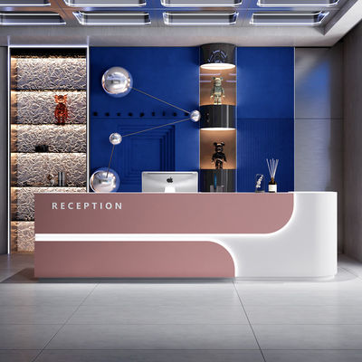 Multifunctional Reception Desk for Lacquer Beauty Salon Bar and Hotel Front Desk