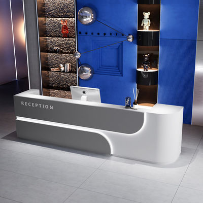 Multifunctional Reception Desk for Lacquer Beauty Salon Bar and Hotel Front Desk
