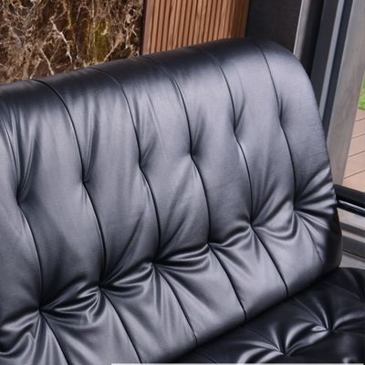 Contemporary Office Sofa and Coffee Table Set for Professional Business Environments