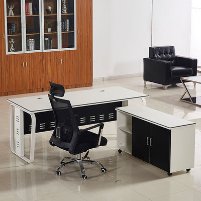 Eco-Friendly Office Furniture Freestanding Executive Computer Desk for Home and Business