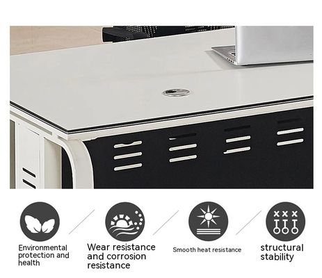 Eco-Friendly Office Furniture Freestanding Executive Computer Desk for Home and Business