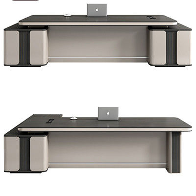 Simple Modern Office Furniture Set Large Desk and Chair for Eco-Friendly Manager Room
