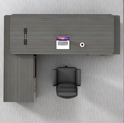 Simple Modern Office Furniture Set Large Desk and Chair for Eco-Friendly Manager Room