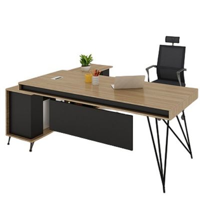 Metal Pedestal Computer Desk Direct Office Furniture for Wide Separate Supervisor Desk