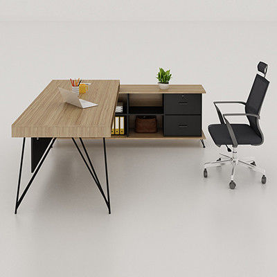 Metal Pedestal Computer Desk Direct Office Furniture for Wide Separate Supervisor Desk