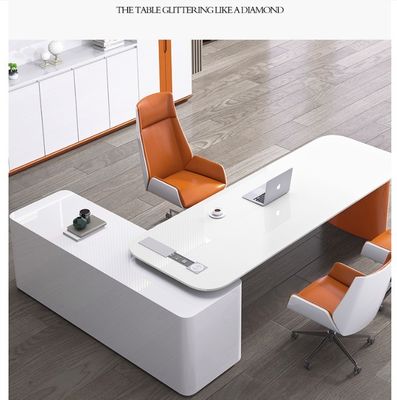 Personalized L-shaped Executive Desk Office Furniture Customized Desks