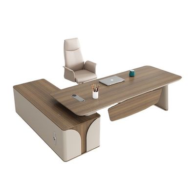 Latest Modern Design Height Adjustable L Shaped Office Desk for Gaming and Office Work