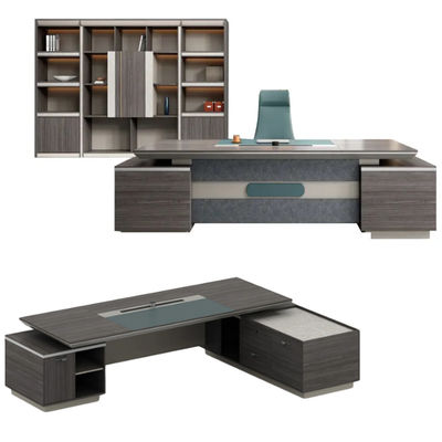 Contemporary Design One-stop Shopping Office Furniture Panel Type Simple Assembly Desk