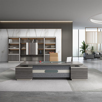 Contemporary Design One-stop Shopping Office Furniture Panel Type Simple Assembly Desk