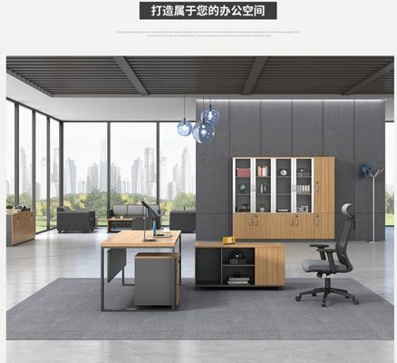 One Container L-Shaped Home  Executive Office Computer Desk OEM