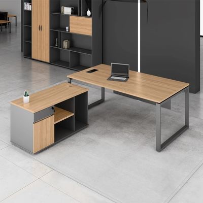 One Container L-Shaped Home  Executive Office Computer Desk OEM