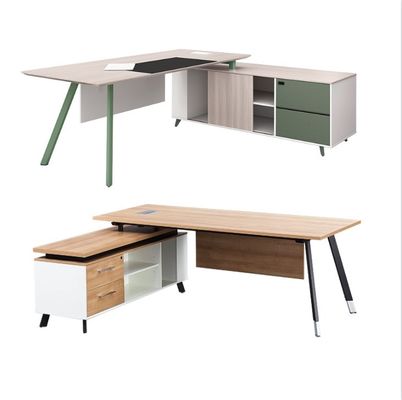 JUNYI 2023 Modern Furniture Manager Desk for Office Building Executive Workstation