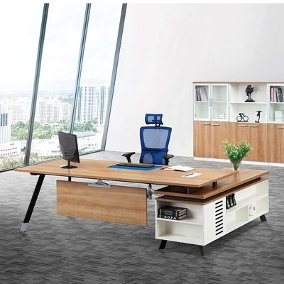 JUNYI 2023 Modern Furniture Manager Desk for Office Building Executive Workstation