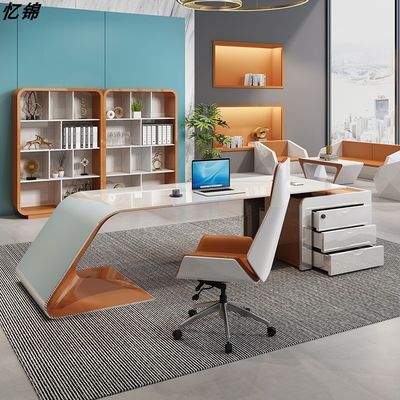 Modular Office Desk Business Writing Desk for Executive Table Office Furniture Sets