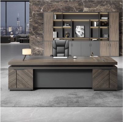 Luxury Commercial Office Furniture Executive Desk Boss Table for Office Efficiency