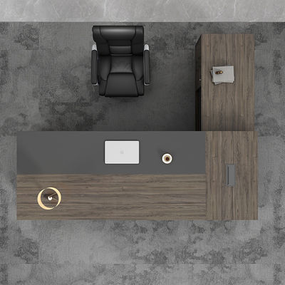 Luxury Commercial Office Furniture Executive Desk Boss Table for Office Efficiency