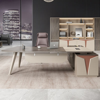 Comfortable Office Furniture Stylish Wooden Executive Desk with Mixed Order Service