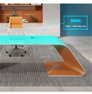 Executive Office Desk Table MDF Baking Varnish Office Furniture for Executives