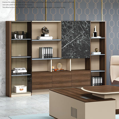 Boss L-shaped Luxury Office Furniture Set for Tech Modern Home Administrative Office