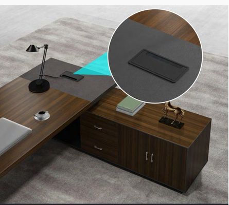 2023 DManufacturing Fashion CEO Executive Computer Wooden Modern Home Table Furniture