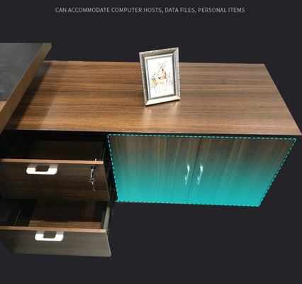 2023 DManufacturing Fashion CEO Executive Computer Wooden Modern Home Table Furniture