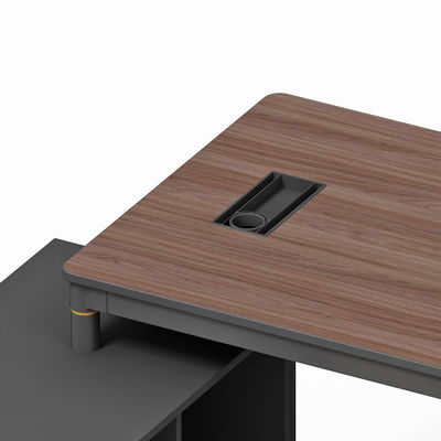 Modern Design Style Large Class Table and Chairs Combination Modular Office Boss Desk