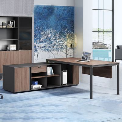 Modern Design Style Large Class Table and Chairs Combination Modular Office Boss Desk