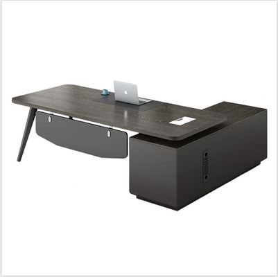 Wood Style Panel Computer Office Desk for Workstation at Home or Office
