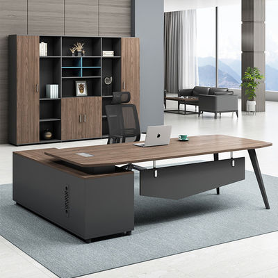 Wood Style Panel Computer Office Desk for Workstation at Home or Office