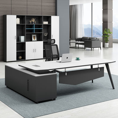Wood Style Panel Computer Office Desk for Workstation at Home or Office